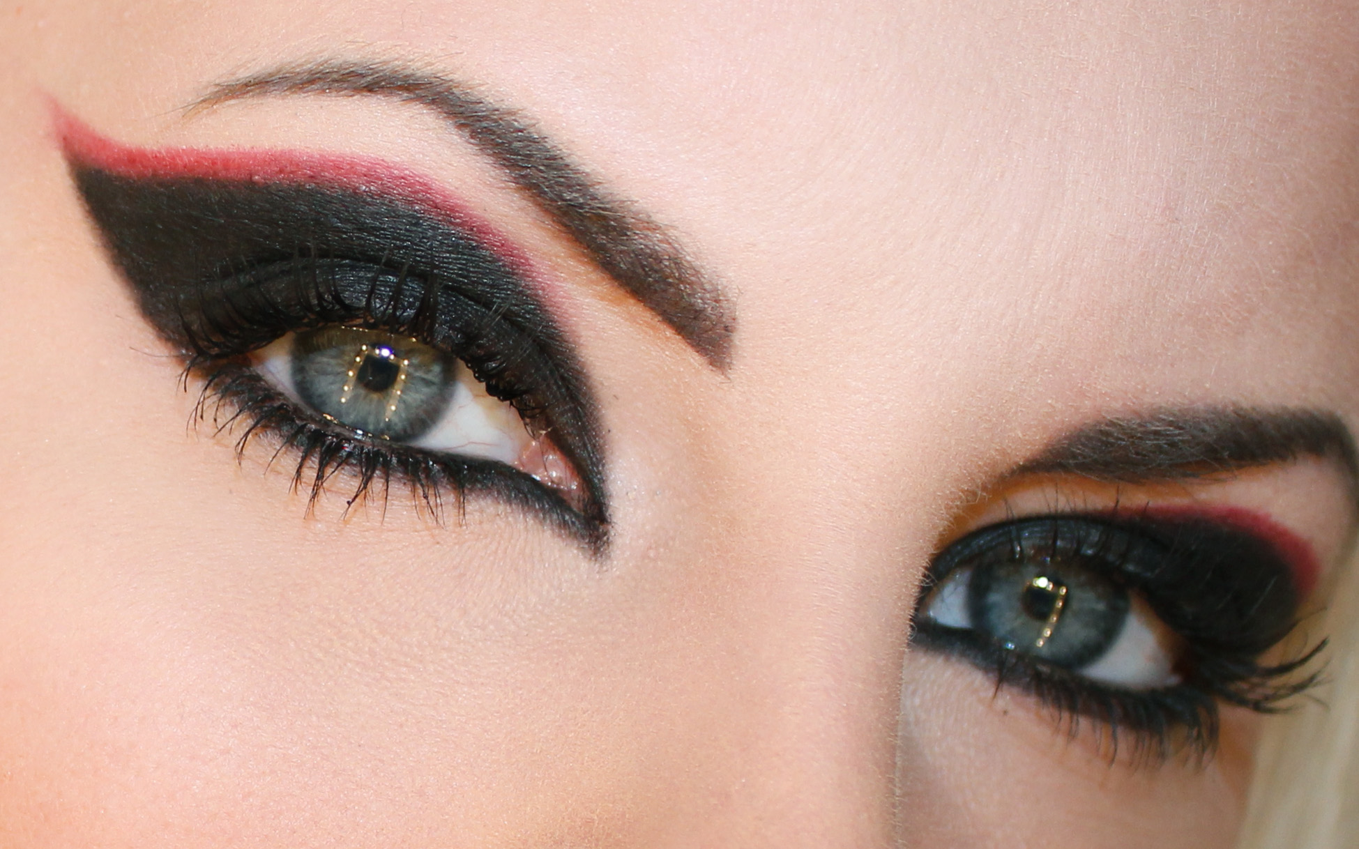 Devil eye makeup deals