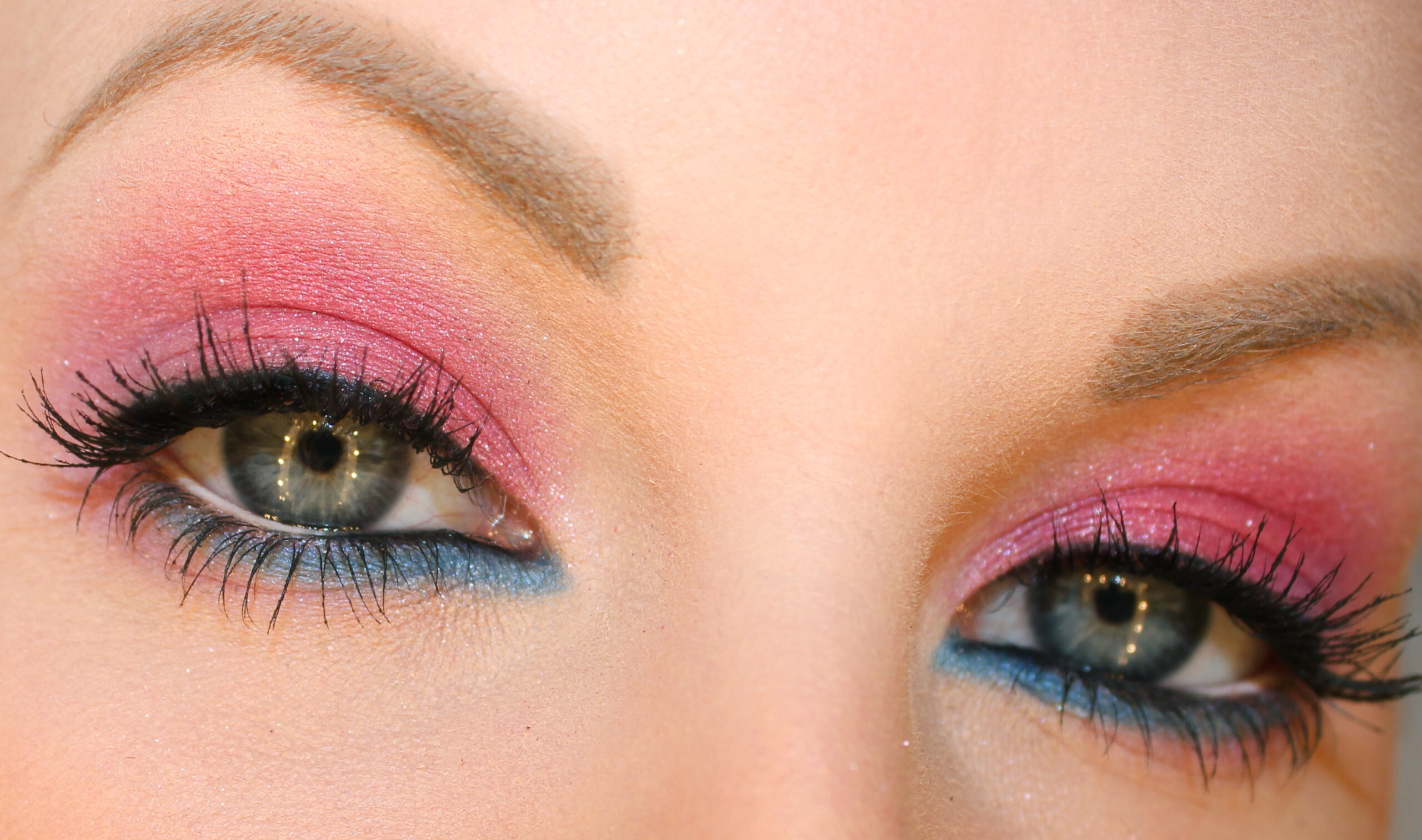 Precioso rosa y azul