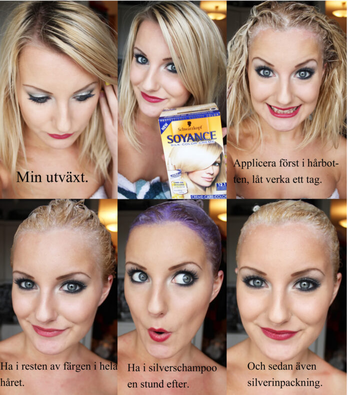Blonde hair at home gently (3 steps + products)
