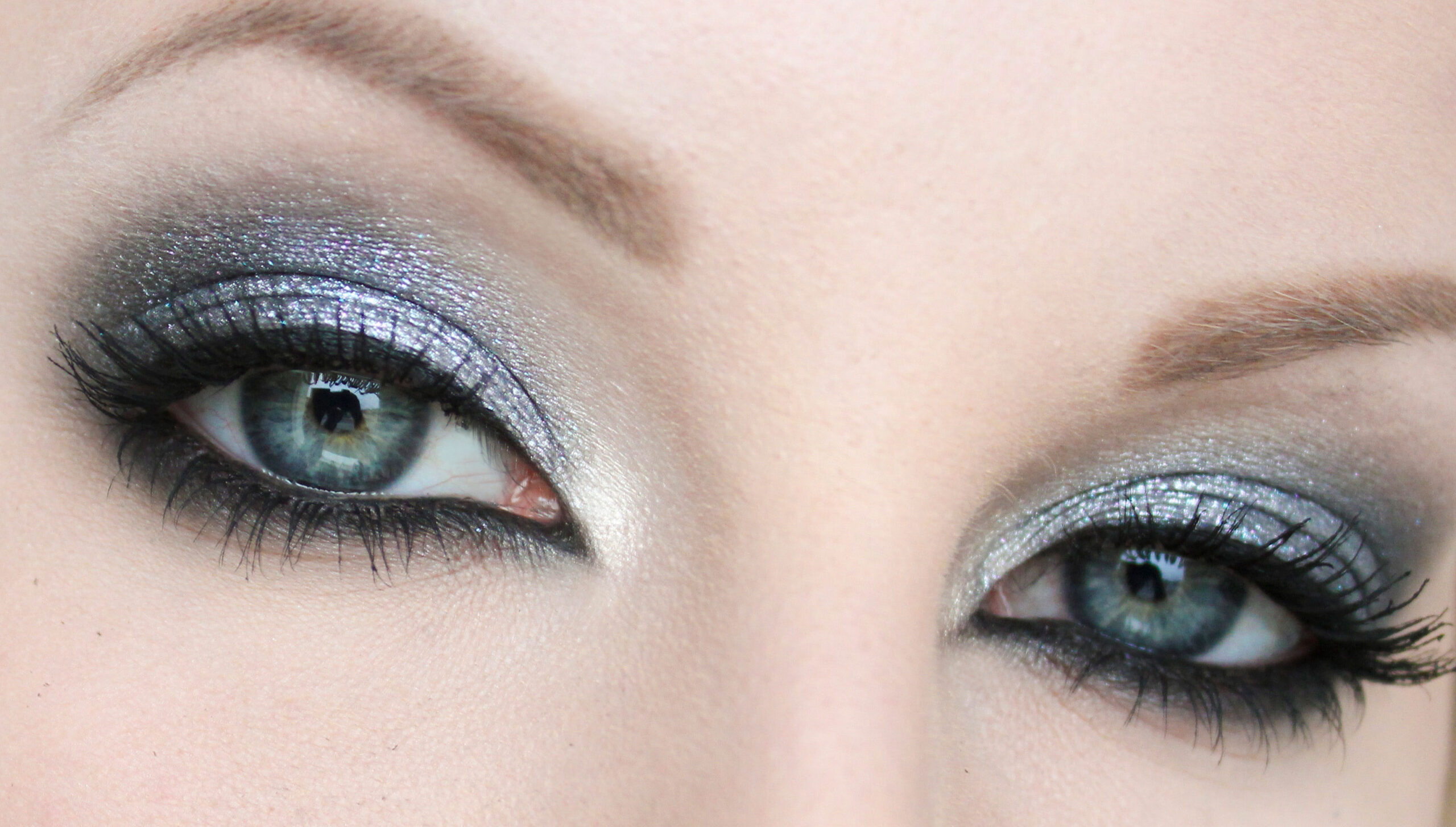 Maquillaje brillante