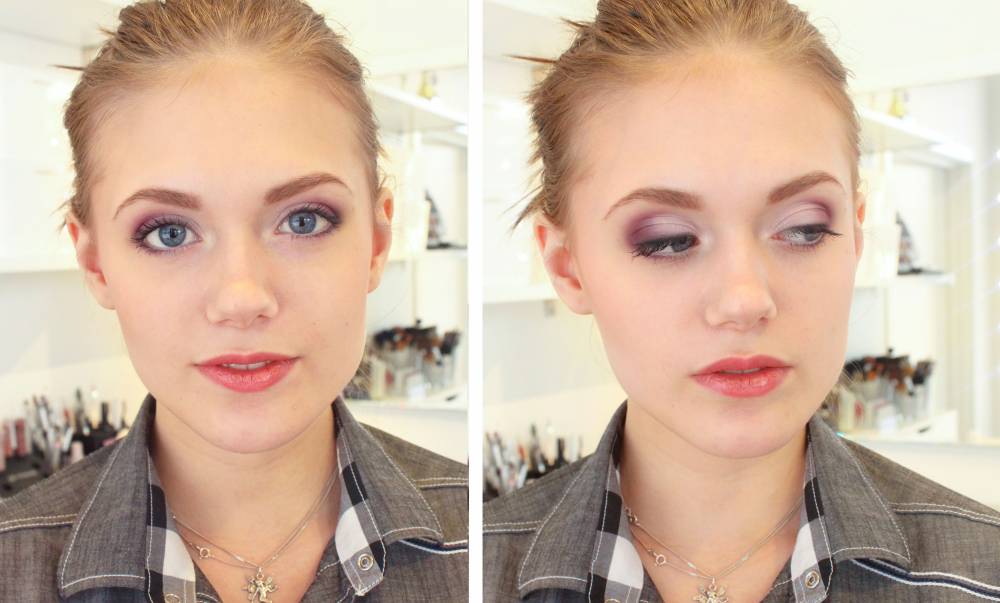 ¡Maquillaje antes y después!