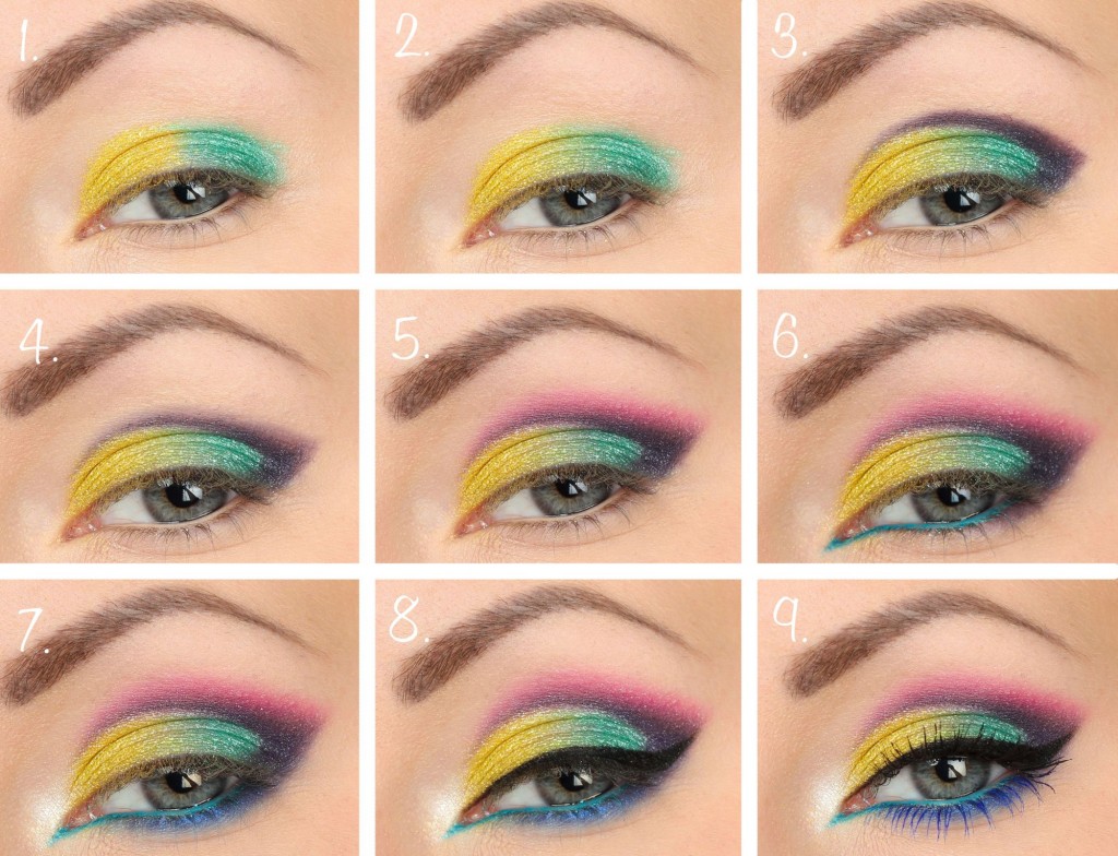 80s make-up (Step by step)