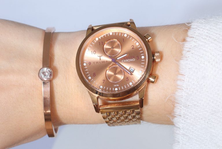 Jewelry in rose gold