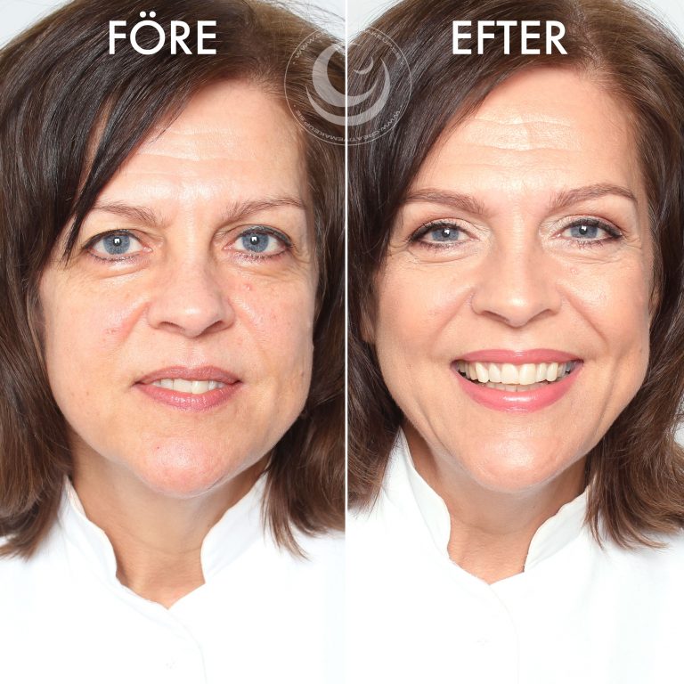 Sminkkonsultation före & efter (Sminking 40+)