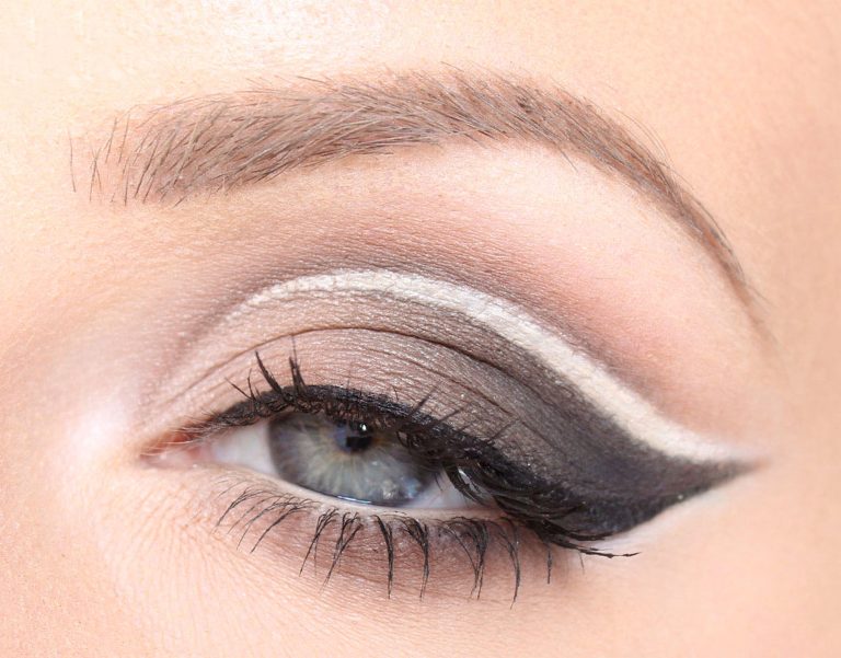 Maquillaje de arrugas de corte mate