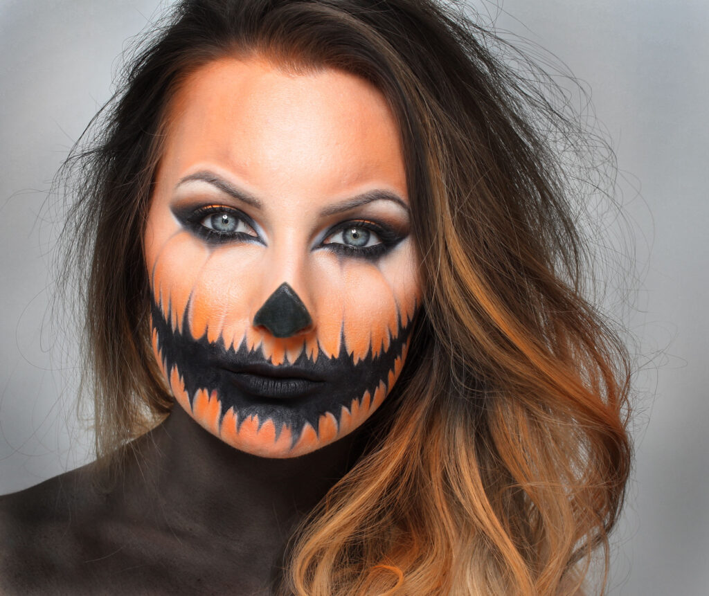 Halloween Pumpkin Makeup Tutorial