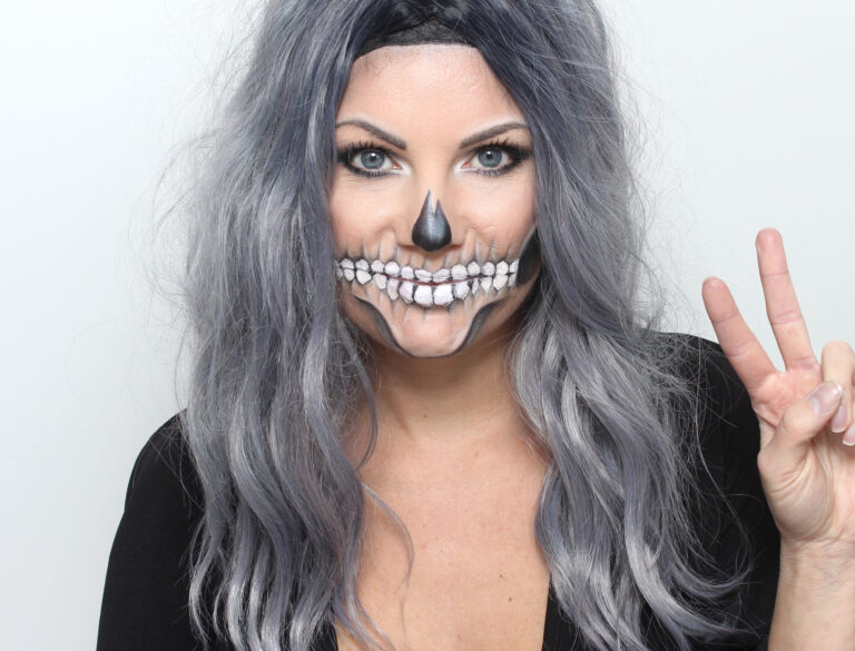 Maquillaje de Halloween - Esqueleto / Calavera / Calavera